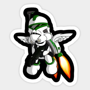 Jet Troopas Sticker